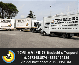 Traslochi a Pistoia - Valerio Tosi - Traslochi e Trasporti Nazionali ed Internazionali